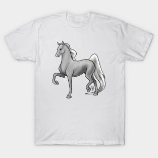 Horse - American Saddlebred - Dapple Gray T-Shirt